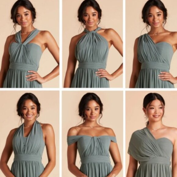 BIRDY GREY "Grace" Convertible Dress in ππ‘π’πππ¨π§ ππ₯πππ€ NEW WITH TAGS! - Picture 10 of 11